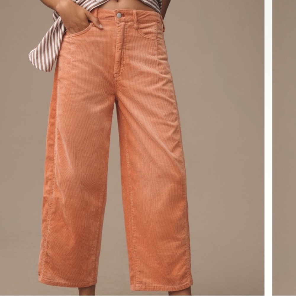 Kenna Heritage Mid Rise Barrel Jeans by Pilcro - Corduroy Edition